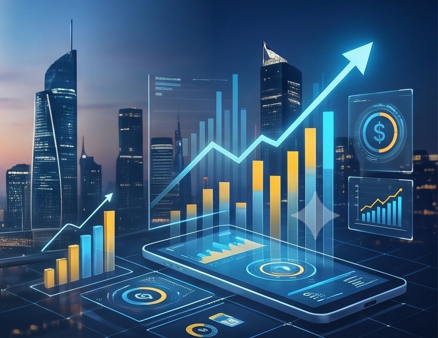 Chartered Accountant and Financial Growth Dashboard